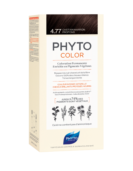 Phyto Phytocolor col 4.77 Castanho Marron