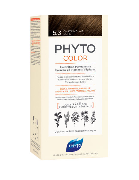 Phyto Phytocolor col 5.3 Castanho Claro Dourado