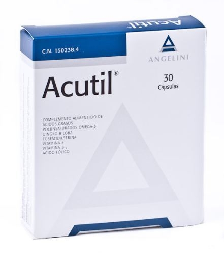 Acutil 30 cáps