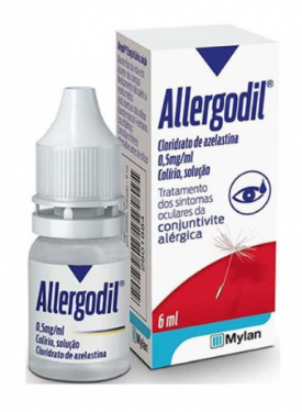 Allergodil 0,5mg/mL Colírio