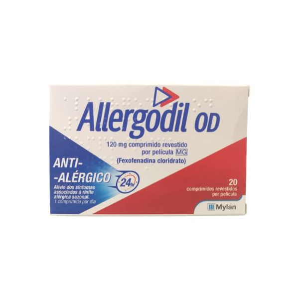 Allergodil OD 120mg 20 comp