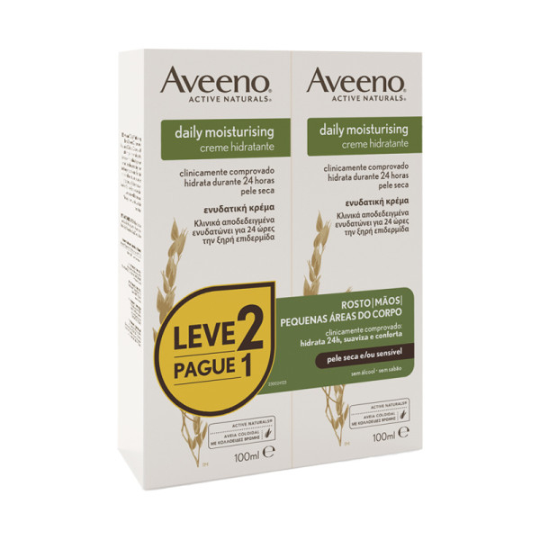 Aveeno Daily Moisturising Creme Hidratante Oferta 1=2