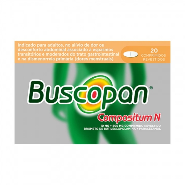 Buscopan Compositum N 10/500 20 comp