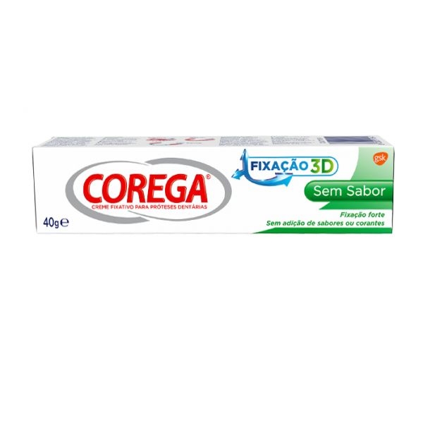 Corega Cr Fix Prot S/Sabor 40g