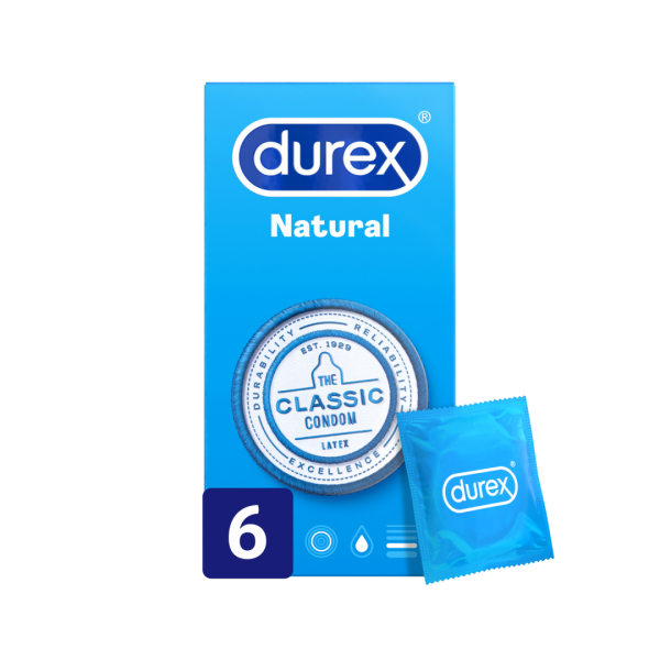 Durex Natural Plus Preservativo x6