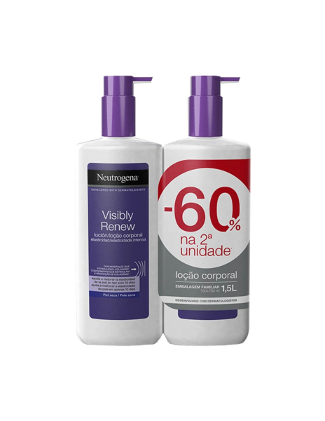 Neutrogena Corpo Visibly Renew 750mL -60% 2ª uni