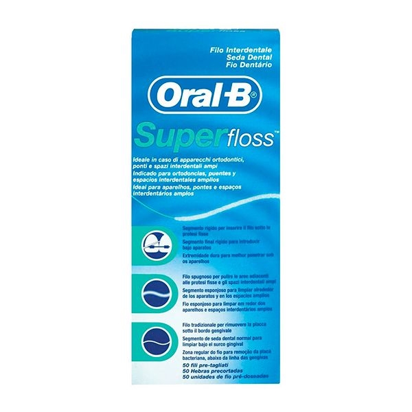 Oral B Super Floss x 50