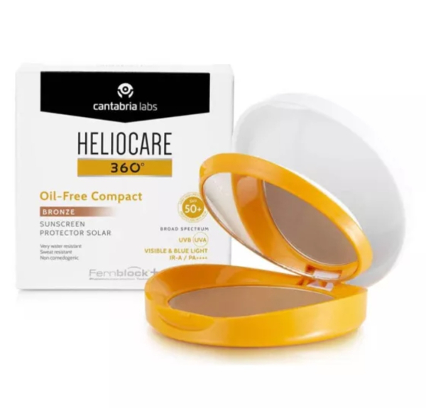 Heliocare 360 Compacto Oil Free SPF50+ Bronze