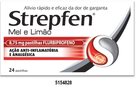 Strepfen Mel Limão 16 pastilhas