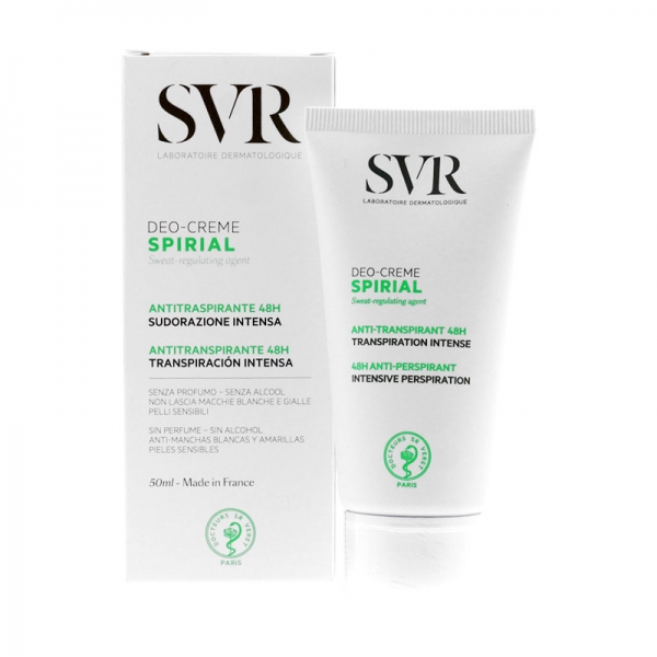 Svr Spirial Deo Creme Anti-transpirante 50mL