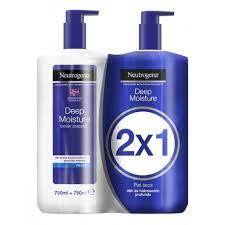 Neutrogena Hidratação Profunda Loção 750mL x2 -10€