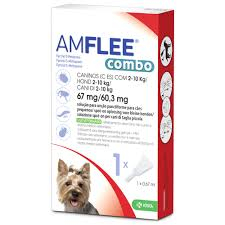 Amflee Combo Pipeta Cão 2-10kg