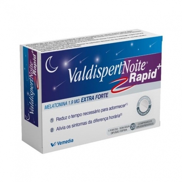 Valdispert Noite Rapid+ 20 comp orodisp